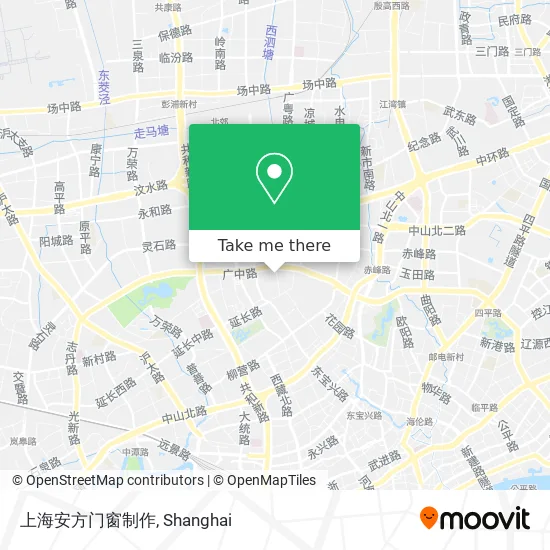 上海安方门窗制作 map