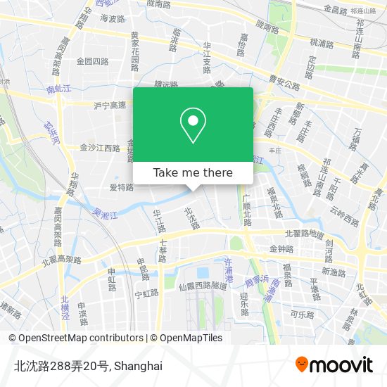 北沈路288弄20号 map