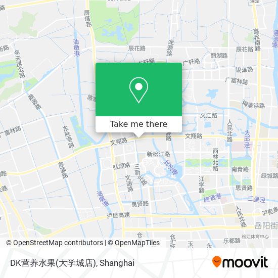 DK营养水果(大学城店) map