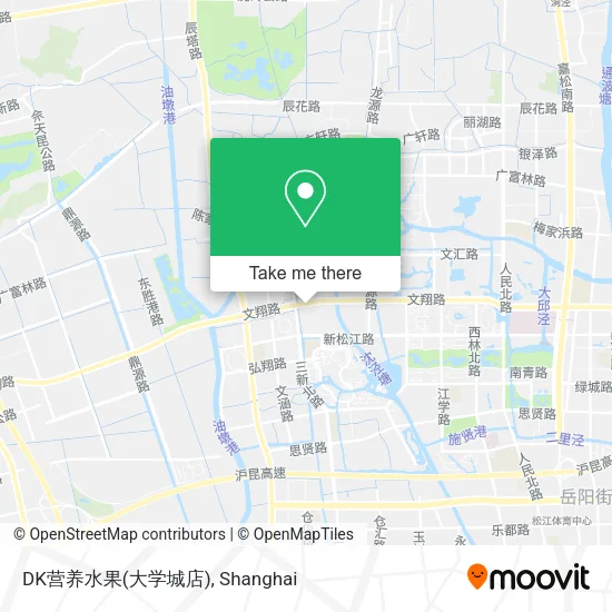DK营养水果(大学城店) map