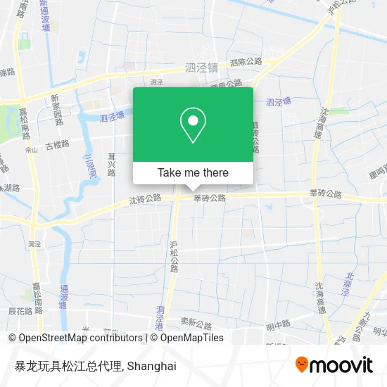 暴龙玩具松江总代理 map