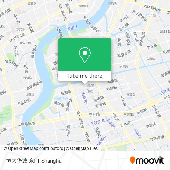 恒大华城-东门 map