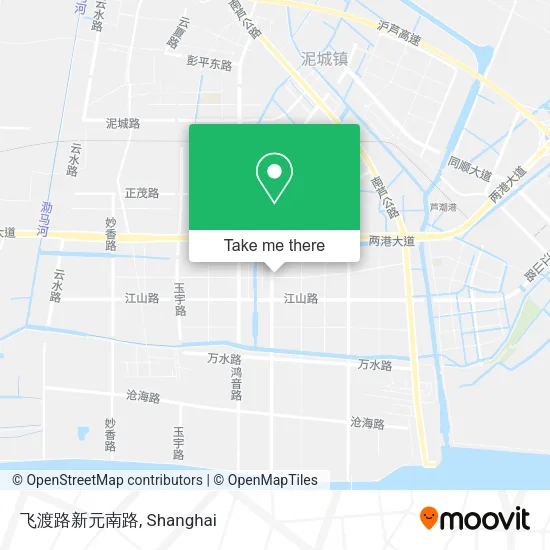 飞渡路新元南路 map