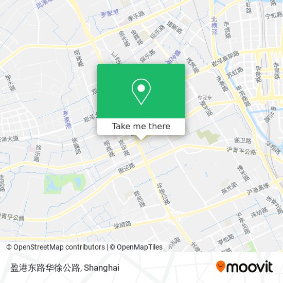 盈港东路华徐公路 map