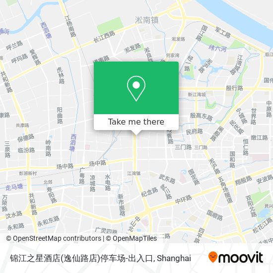 锦江之星酒店(逸仙路店)停车场-出入口 map