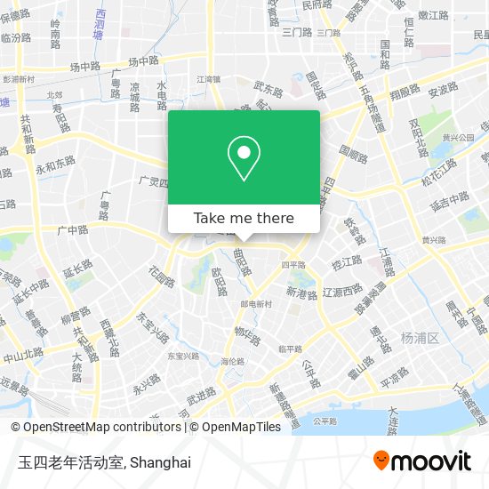 玉四老年活动室 map