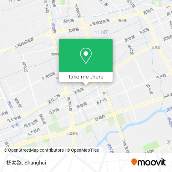杨泰路 map