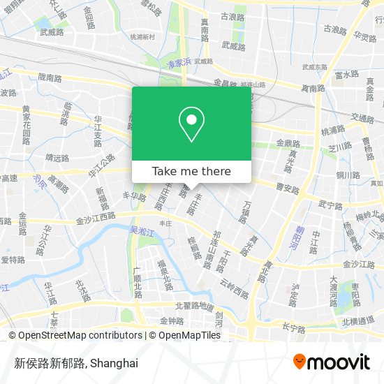 新侯路新郁路 map