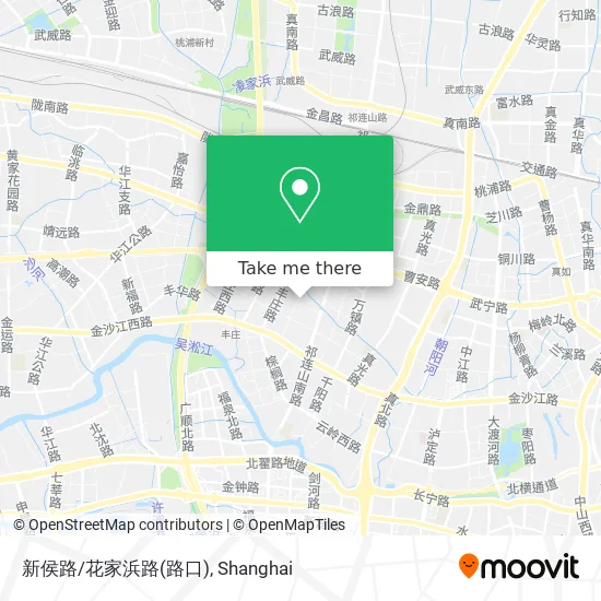 新侯路/花家浜路(路口) map