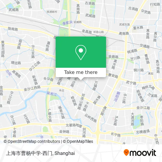 上海市曹杨中学-西门 map