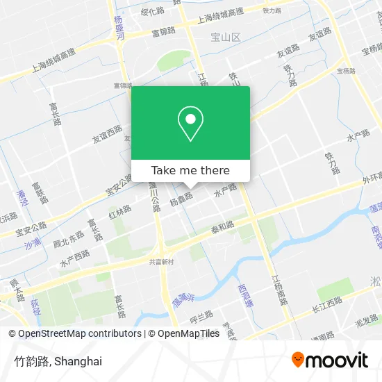 竹韵路 map