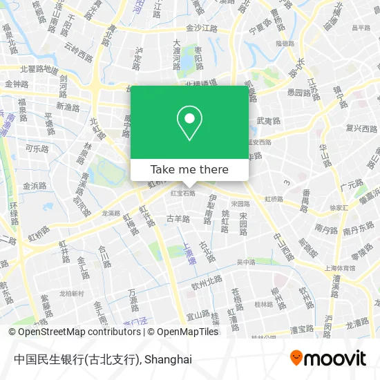 中国民生银行(古北支行) map