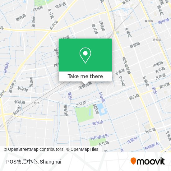 POS售后中心 map