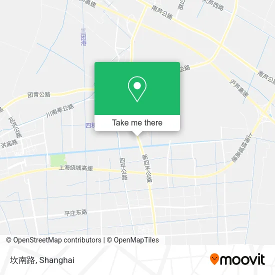 坎南路 map