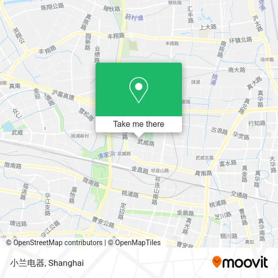 小兰电器 map
