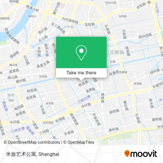 米族艺术公寓 map