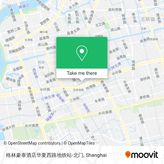 格林豪泰酒店华夏西路地铁站-北门 map