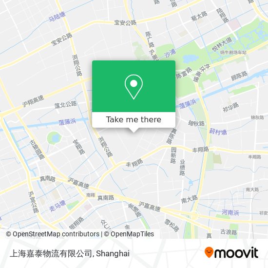 上海嘉泰物流有限公司 map