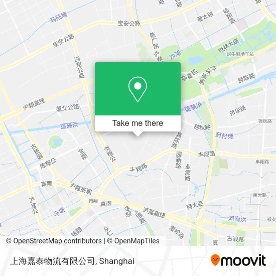 上海嘉泰物流有限公司 map