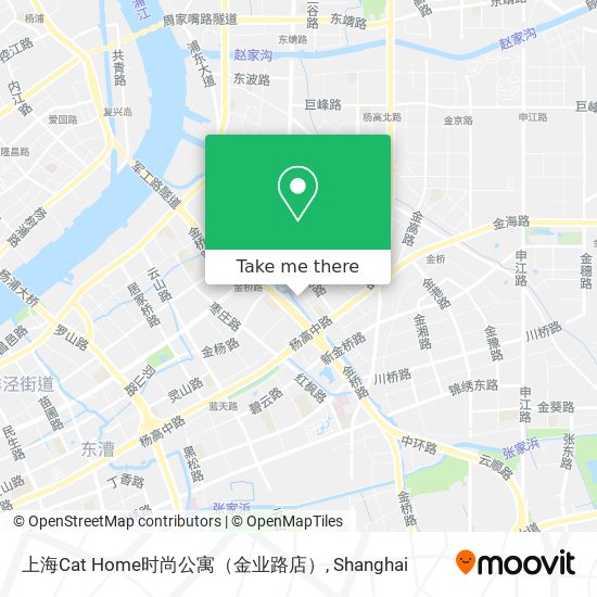 上海Cat Home时尚公寓（金业路店） map