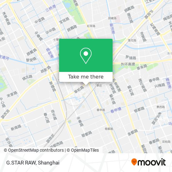 G.STAR RAW map