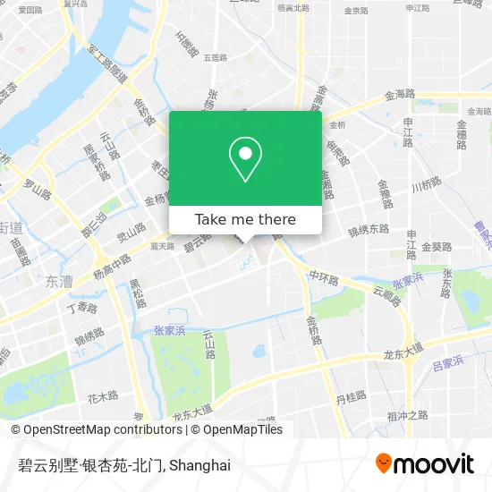 碧云别墅·银杏苑-北门 map