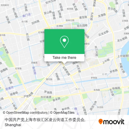中国共产党上海市徐汇区凌云街道工作委员会 map