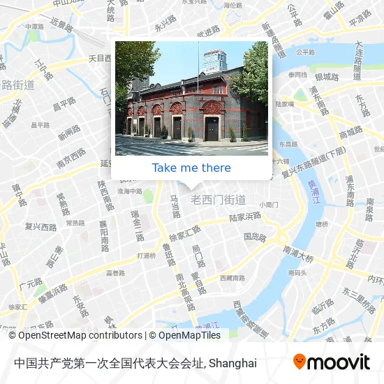 中国共产党第一次全国代表大会会址 map