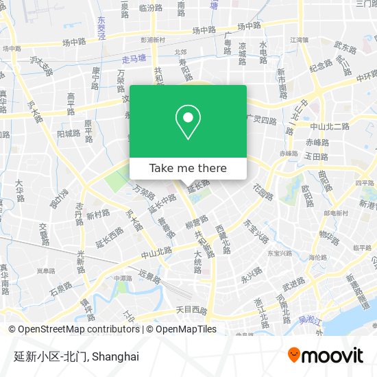 延新小区-北门 map