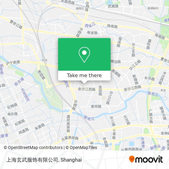 上海玄武服饰有限公司 map
