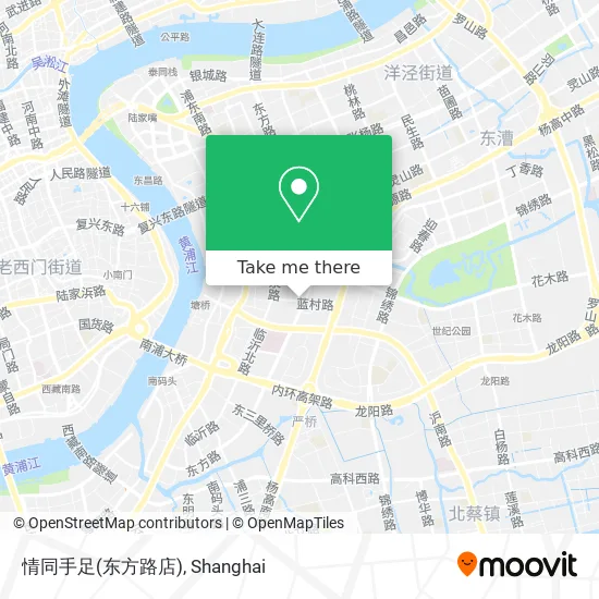 情同手足(东方路店) map