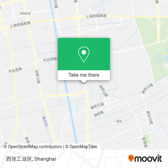 西张工业区 map
