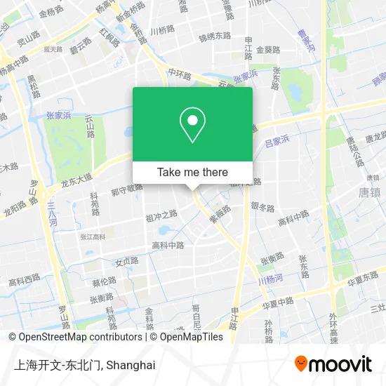 上海开文-东北门 map