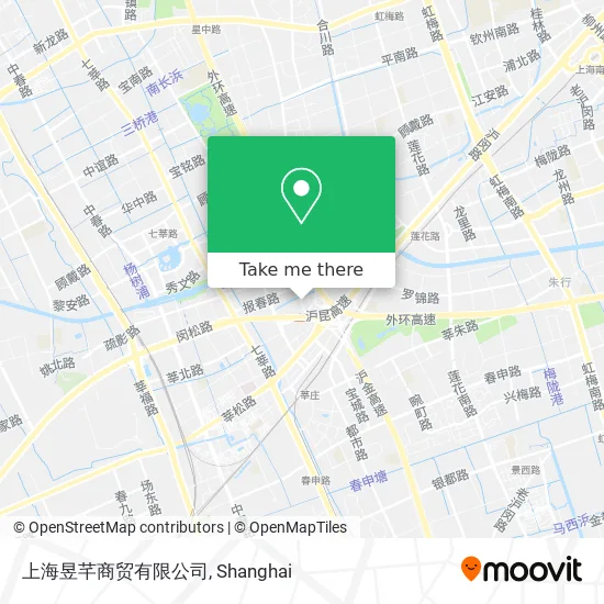上海昱芊商贸有限公司 map