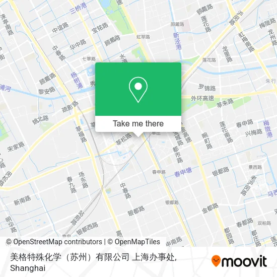 美格特殊化学（苏州）有限公司  上海办事处 map
