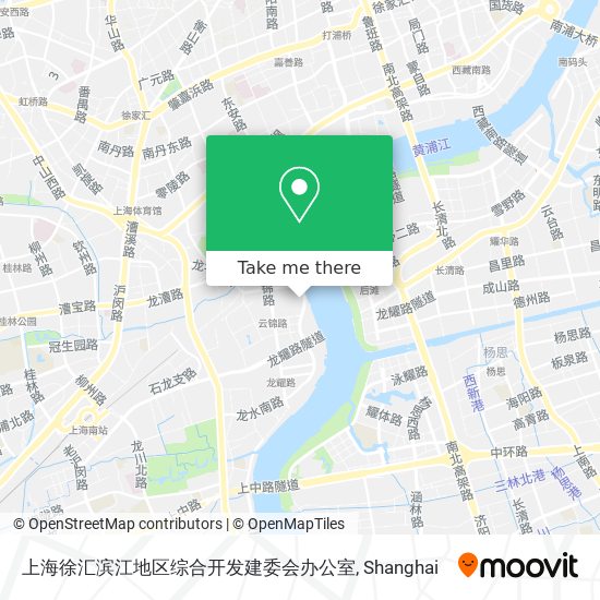 上海徐汇滨江地区综合开发建委会办公室 map