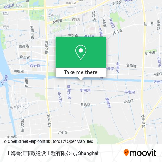 上海鲁汇市政建设工程有限公司 map