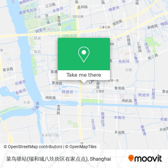 菜鸟驿站(瑞和城八玖街区在家点点) map
