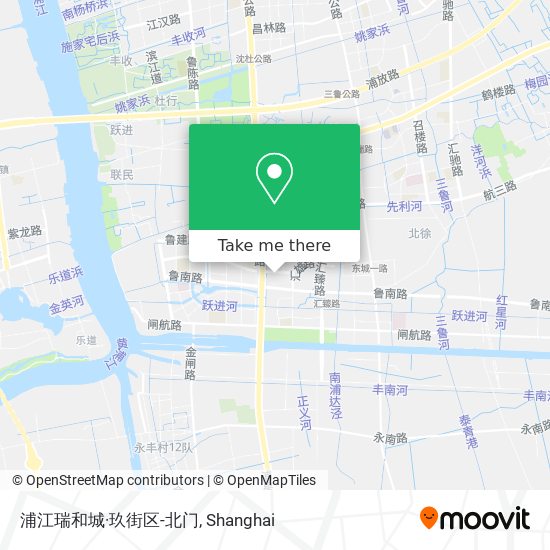 浦江瑞和城·玖街区-北门 map