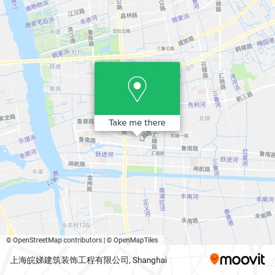 上海皖娣建筑装饰工程有限公司 map
