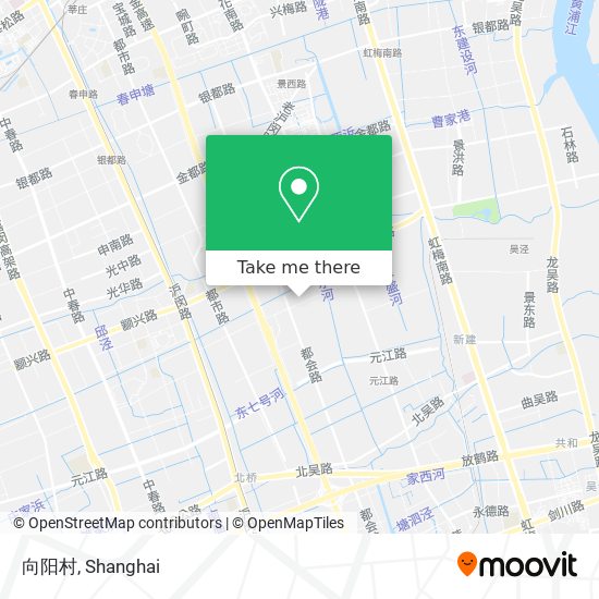 向阳村 map