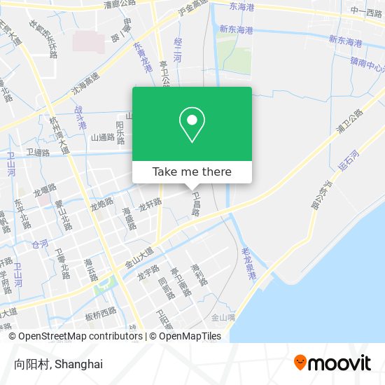 向阳村 map