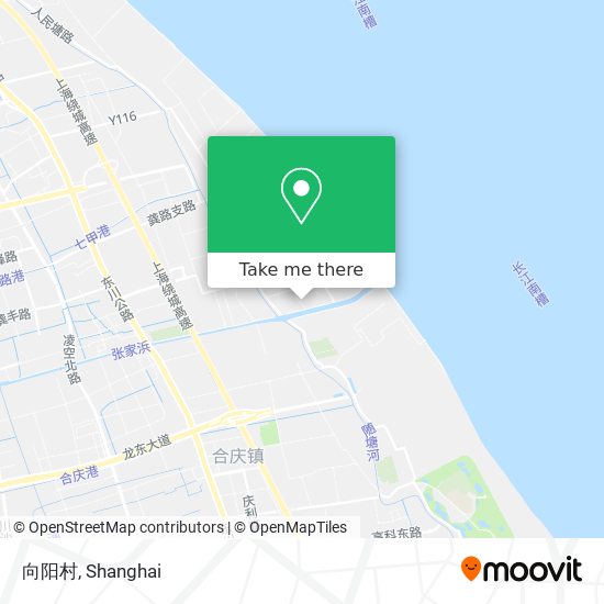 向阳村 map