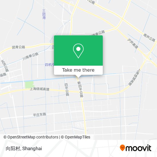 向阳村 map