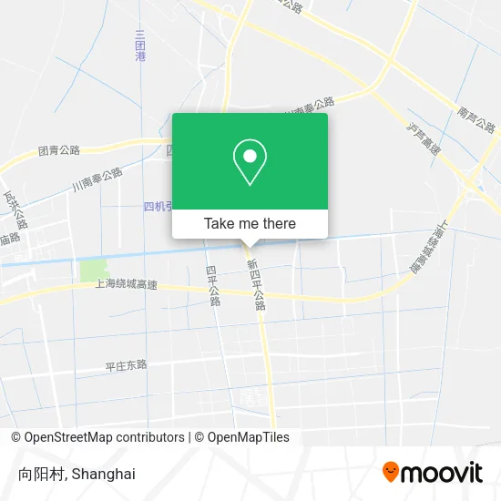 向阳村 map