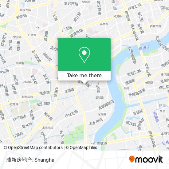 浦新房地产 map