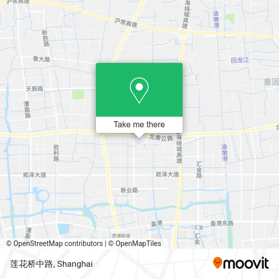 莲花桥中路 map