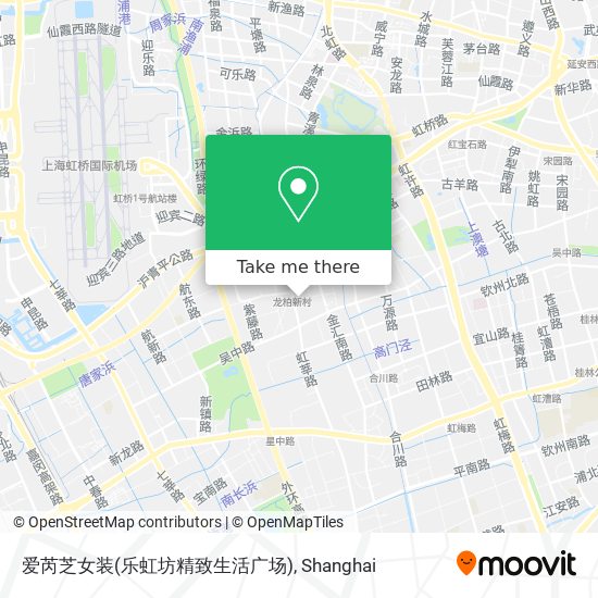 爱芮芝女装(乐虹坊精致生活广场) map