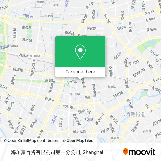 上海乐豪百货有限公司第一分公司 map