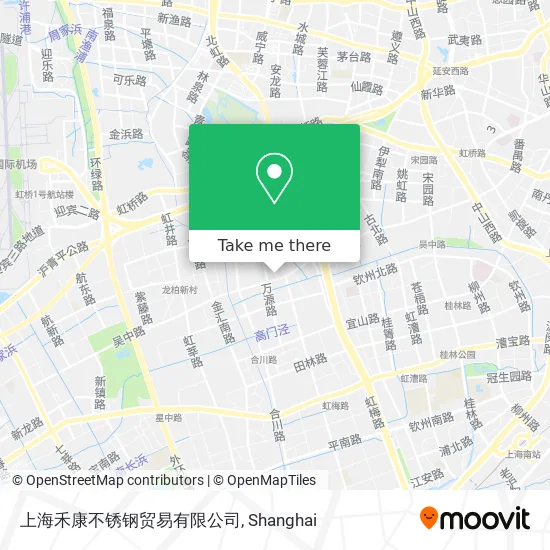 上海禾康不锈钢贸易有限公司 map